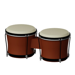 Bongo 3D Icon Illustration