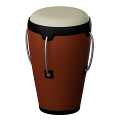 Conga 3D Icon Illustration