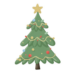 Wishing you peace, love, and a Christmas tree aglow with happiness. christmas tree clipart no background