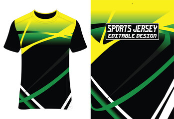 Sublimation Sports Jersey Tee Design | Athletic Apparel | Customizable Print | Performance Wear | Digital Art