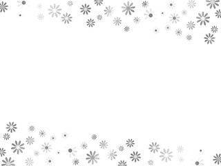 Fototapeta premium F花、白1