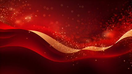Christmas abstract red background