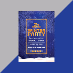 Special  Winter Party Design Template 