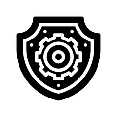 security glyph icon