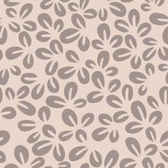 Japanese Cute Leaf Vector Seamless Pattern