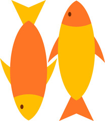 Pisces symbol illustration