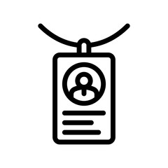 identification line icon
