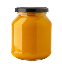  jam glass jar isolated