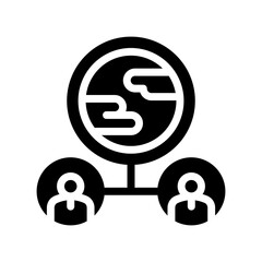network glyph icon
