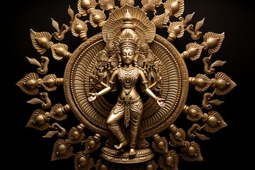 Fototapeta na wymiar hindu deity statue. hindu god ganesha