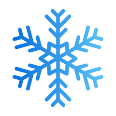 snowflake gradient icon