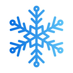 snowflake gradient icon