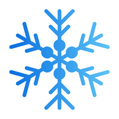 snowflake gradient icon