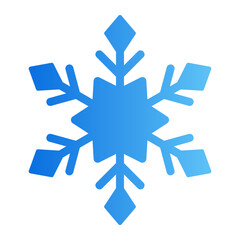 snowflake gradient icon