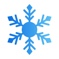snowflake gradient icon