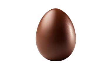 Chocolate Egg on transparent background