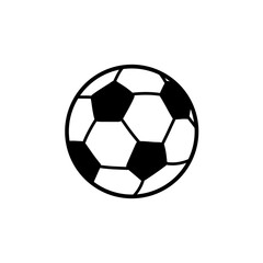 Sports Balls Minimal Flat Line Vector Icon