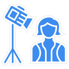 Fashion Shoot Icon Style