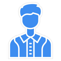 Male Model Icon Style