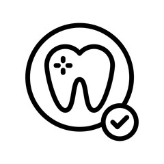 dental line icon