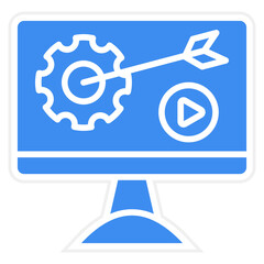 Marketing Strategy Icon Style