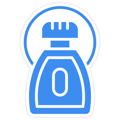 Water Flask Icon Style