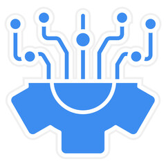 Machine Learning Icon Style