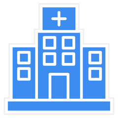 Obraz premium Doctor Office Icon Style