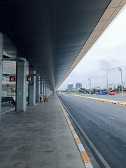 Bus station bus stop , Bus Station, Guayaquil, Ecuador ,
