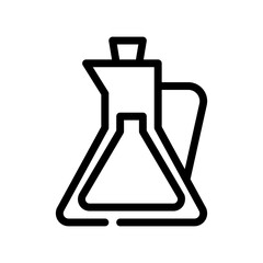 vinegar line icon