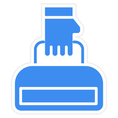 Carry On Baggage Icon Style