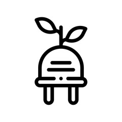 plug line icon