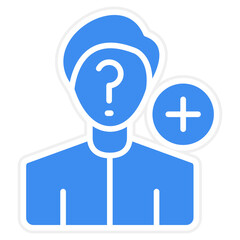 Obraz premium Fake Followers Icon Style