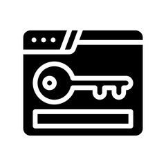 key glyph icon