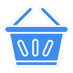 Shopping Basket Icon Style