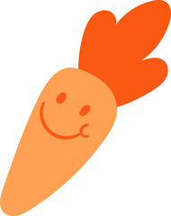 Carrot Cute Element