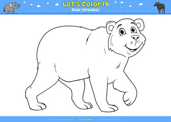 Lets color it Bear.