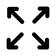 black arrows hand drawn doodle 