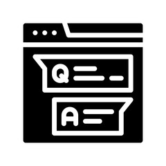 website glyph icon