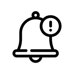 notification line icon