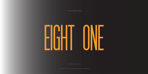 Elegant Font Uppercase Lowercase and Number. Classic Lettering Minimal Fashion Designs. Typography modern Sen Serif fonts regular decorative vintage concept. vector illustration © SyedMuhammad