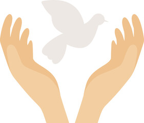 Peace symbol illustration