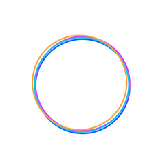 Colorful circles. Vector illustration 