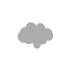 Clouds silhouettes. clouds shapes