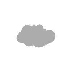 Clouds silhouettes. clouds shapes
