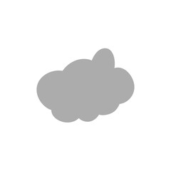 Clouds silhouettes. clouds shapes