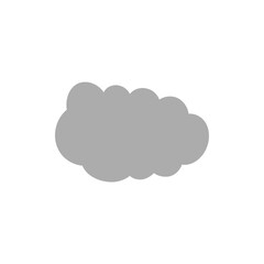 Clouds silhouettes. clouds shapes