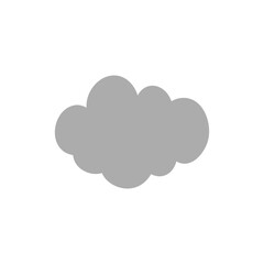 Clouds silhouettes. clouds shapes