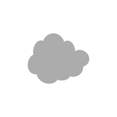 Clouds silhouettes. clouds shapes