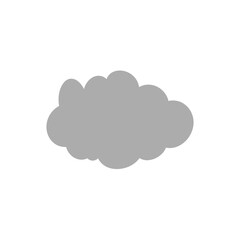 Clouds silhouettes. clouds shapes